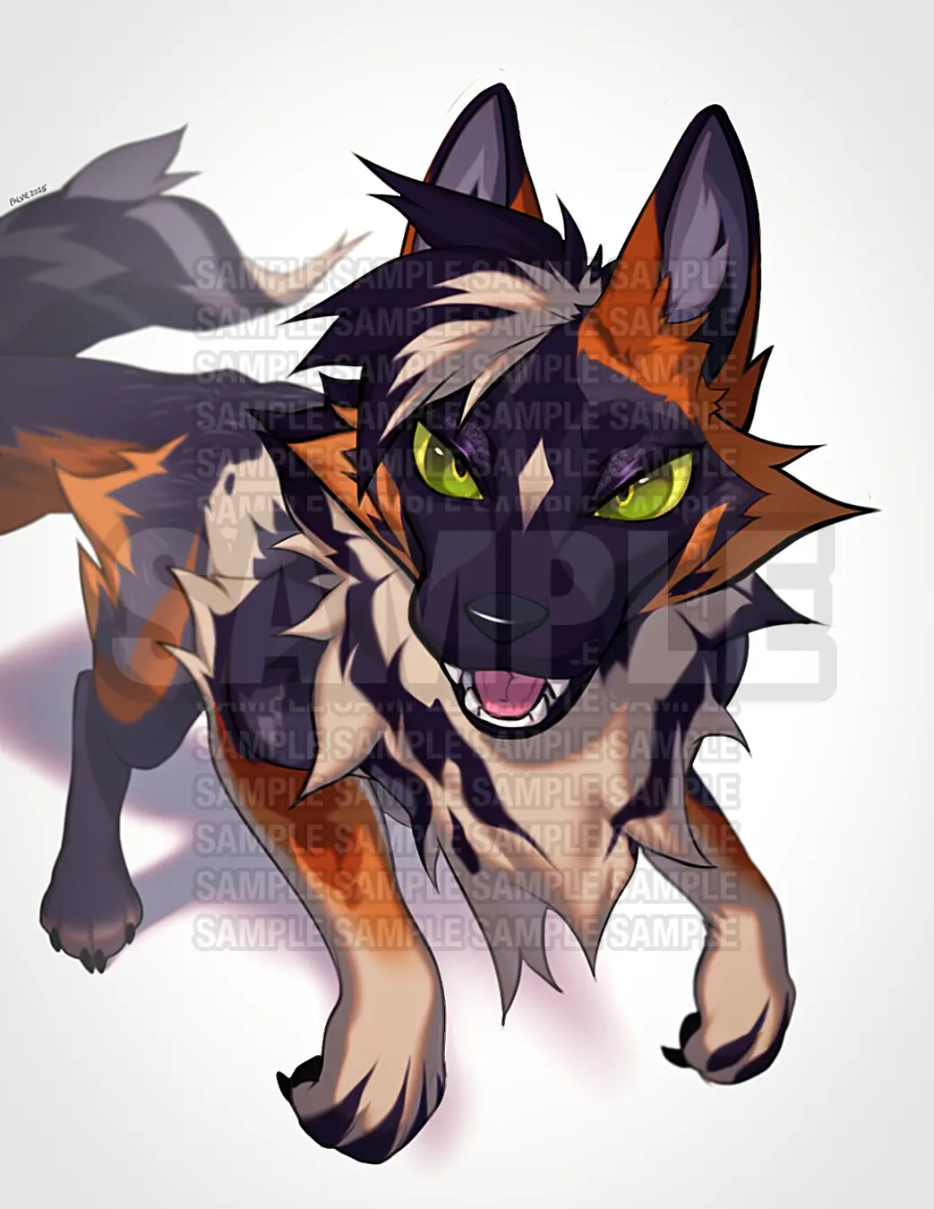 COLORED SKETCH for CASSIUSF0X - Falvie Shop