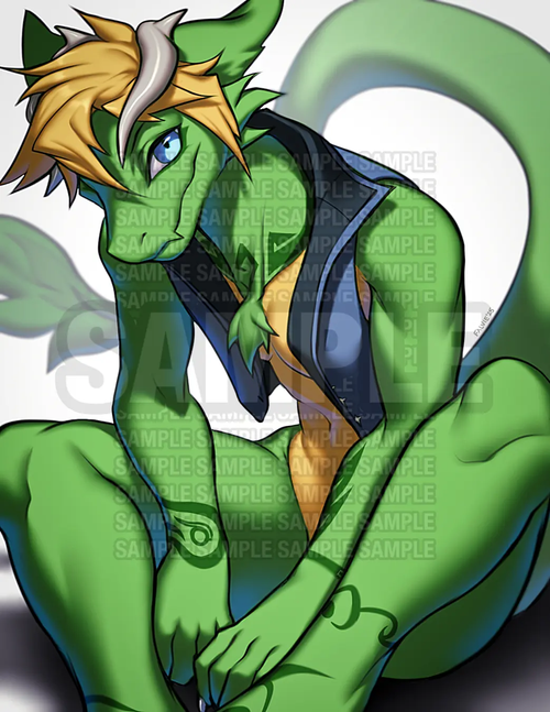 COLORED SKETCH for CHARLIE87620807 - Falvie Shop