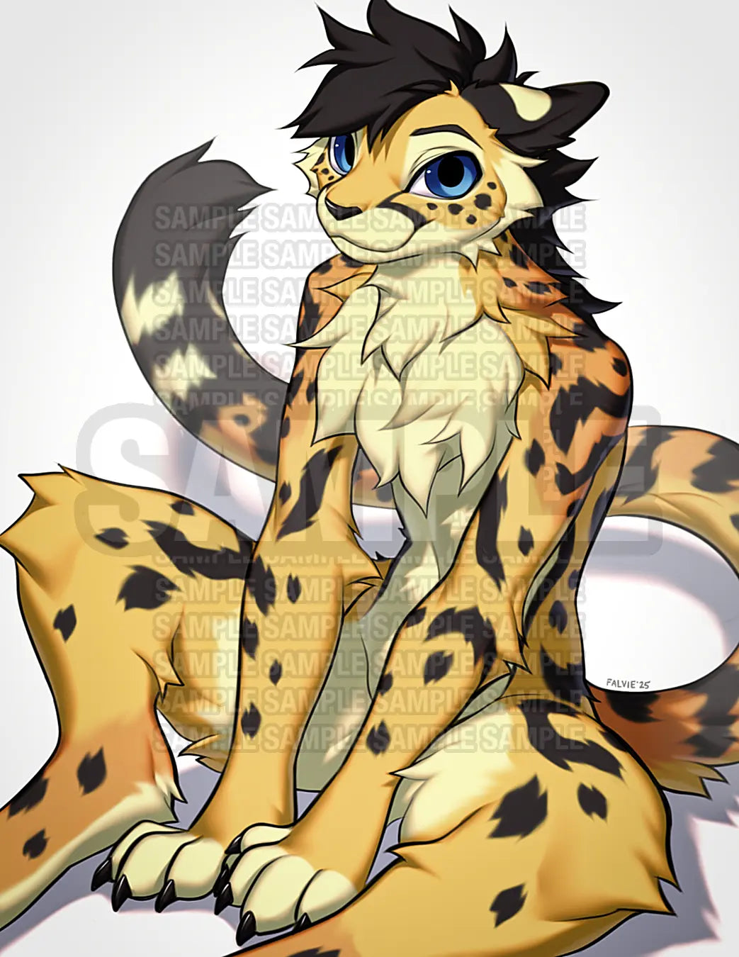 COLORED SKETCH for ELFI - Falvie Shop