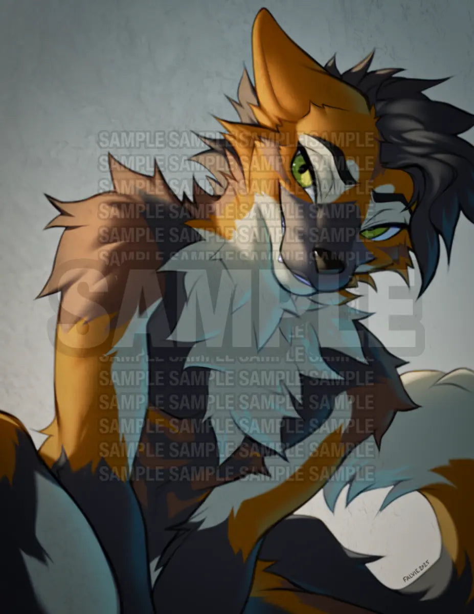 COLORED SKETCH for LUCKNOTLUCKY - Falvie Shop