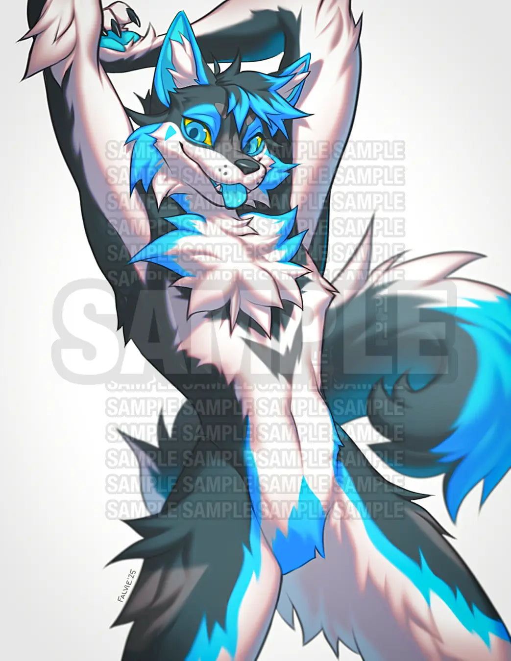 COLORED SKETCH for NAMESVJUSTV 2 - Falvie Shop