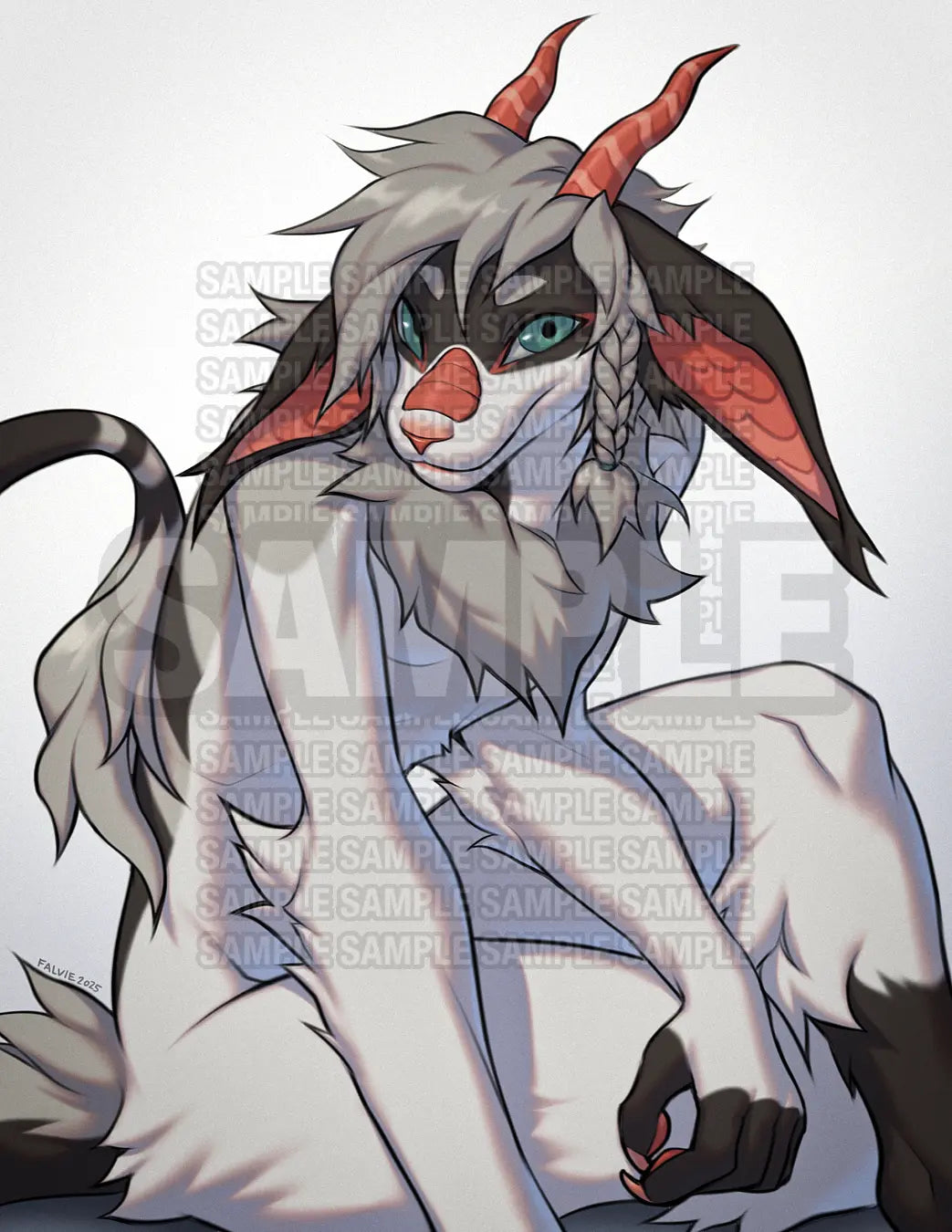 COLORED SKETCH for SALSA_ANTEATER - Falvie Shop