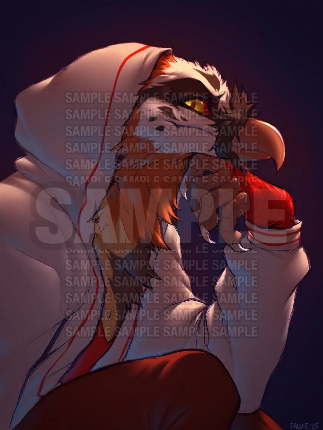 Colored Sketch for ENDLESSFLOCK - Falvie Shop