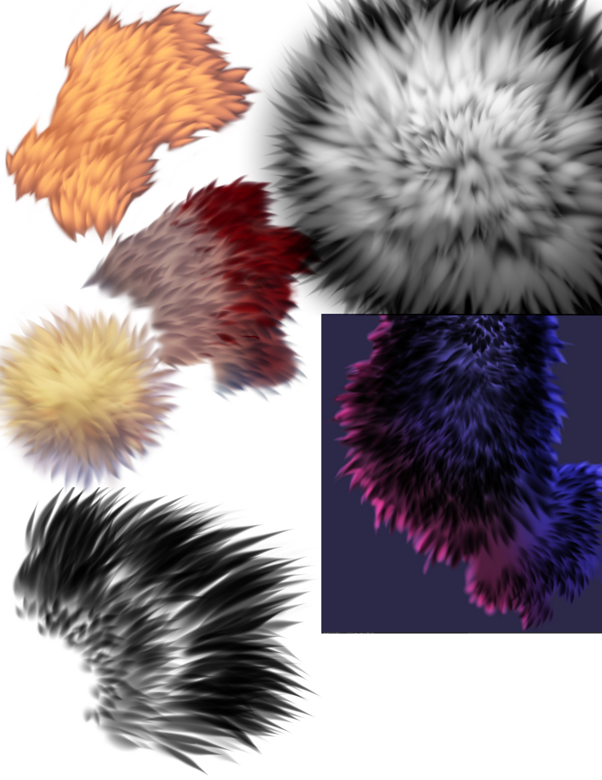 Falvie Rabbit Falvie's Fur Brushes – Falvie.Shop