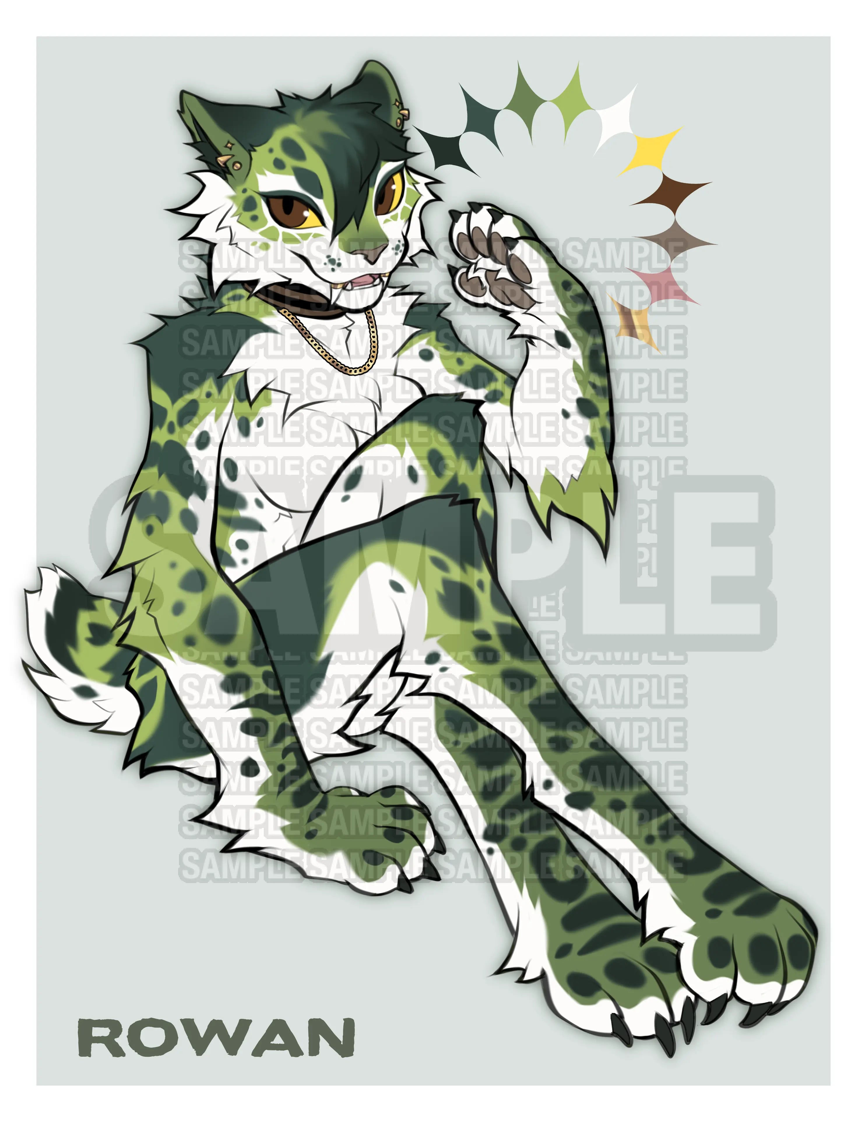 ROWAN CHARACTER DESIGN - Falvie Shop