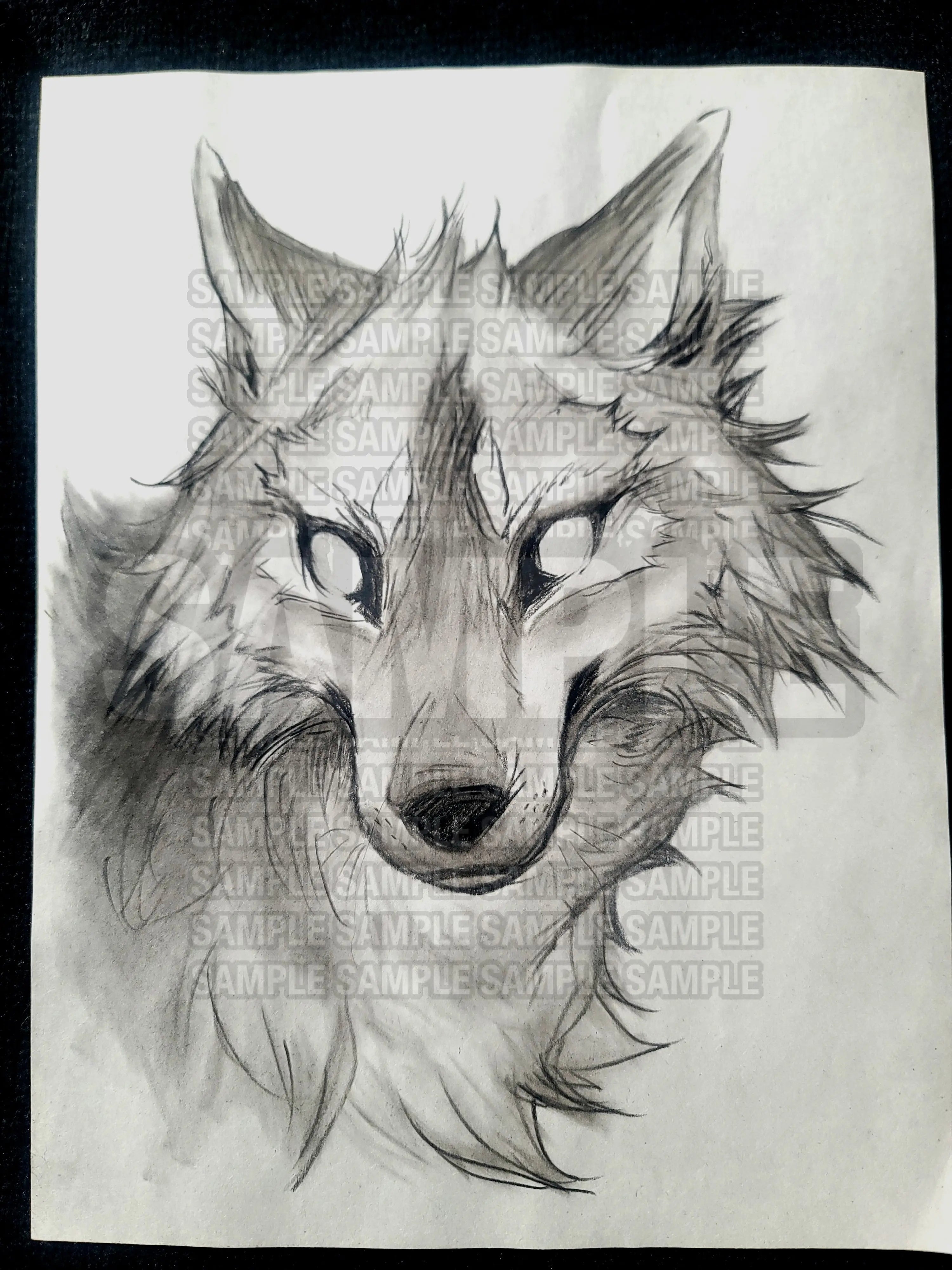 SCRIBBLE WOLF - Falvie Shop